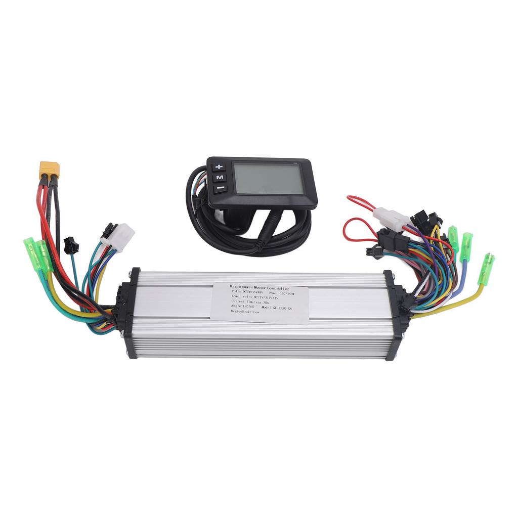24V 36V 48V 250W 350W Motor fără perii Controler de antrenare dublă G51LCD Display Controler pentru bicicletă electrică