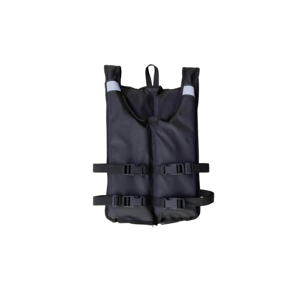 Portable Foldable Buoyancy Vest with Four Adjustable Buckles Reflective Design for Water Safety and Outdoor Activities