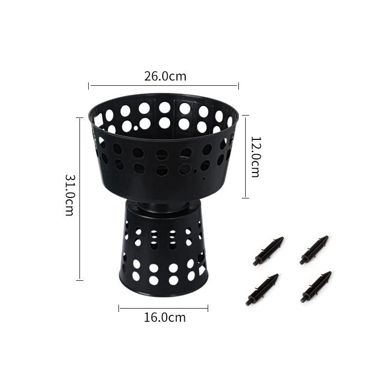 1Pcs Fixed Liner For Flower Arrangement Fixing Stand Packing Base Material Artificial Flowers Bouquet Plastic Bottom Fresh