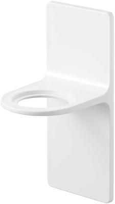 Yamazaki Jitsugyo 5350 Magnetický držák dávkovače Pěnový typ Bílá Š7xH9xV17cm Mlžné plovoucí úložiště Snadná instalace Cca.