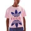 Gucci X Adidas Originals SS22 T Shirt Men's Pink HY2567