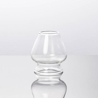 Minimood Çay Çırpıcısı Tutucu, ŞeffafPembe, Cam, 6,6cm Y x 4,2cm G x 6cm U, Matcha Gereçleri, Çay Seremonisi Aksesuarı (Şeffaf)