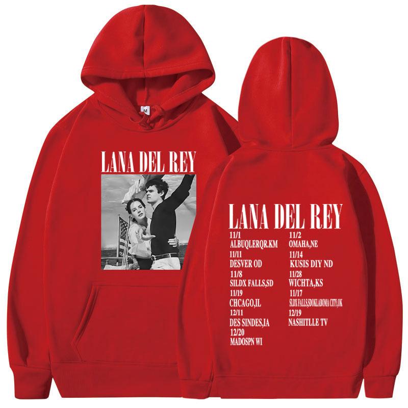 Lana Del Rey Ldr Zeil Grafische Hoodie Mannen Vrouwen Kleding Esthetische Sweater Mode Harajuku Oversized Hoodies Streetwear