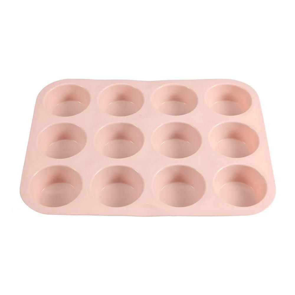 Nonstick Silicone Mini Muffin Pan,Nonstick Baking Pans, Muffin Baking Food Grade Silicone Cupcake Molds, Food Safe Egg Tart Mold