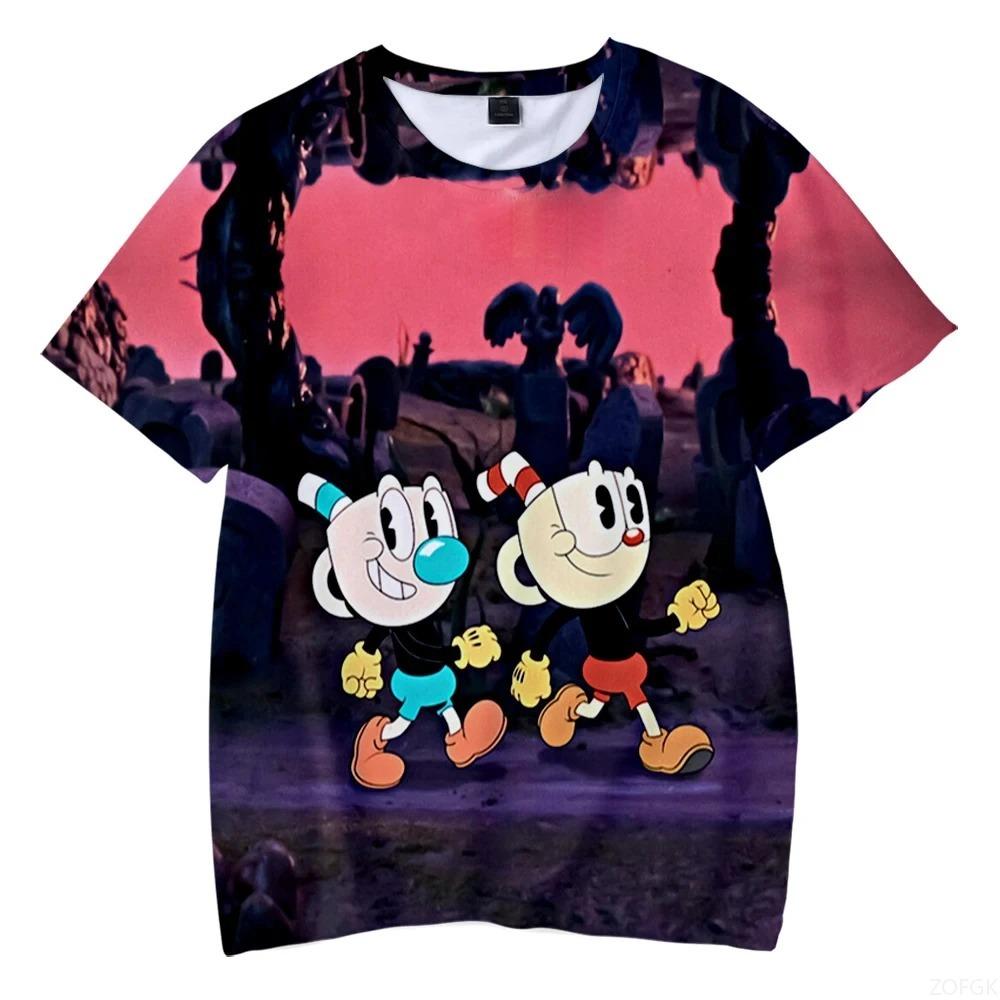 

Game Pattern T-shirt Harajuku Fashion 3D Printed Children s T-shirt Casual Boys T-shirt 100
