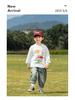 Nausicaa Spring 2025 Kids' Hand-Painted Korean-Style Cotton T-Shirt - Cute Long Sleeve for Boys & Girls