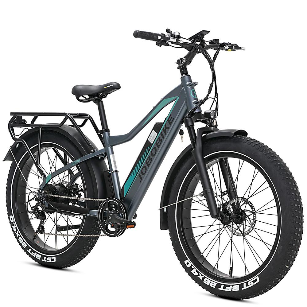 Elektrofahrrad All Terrain Jobobike 26" 250W Motor City Ebike 48V 13AH 7 Gang Höchstgeschwindigkeit 25 km/h Robin