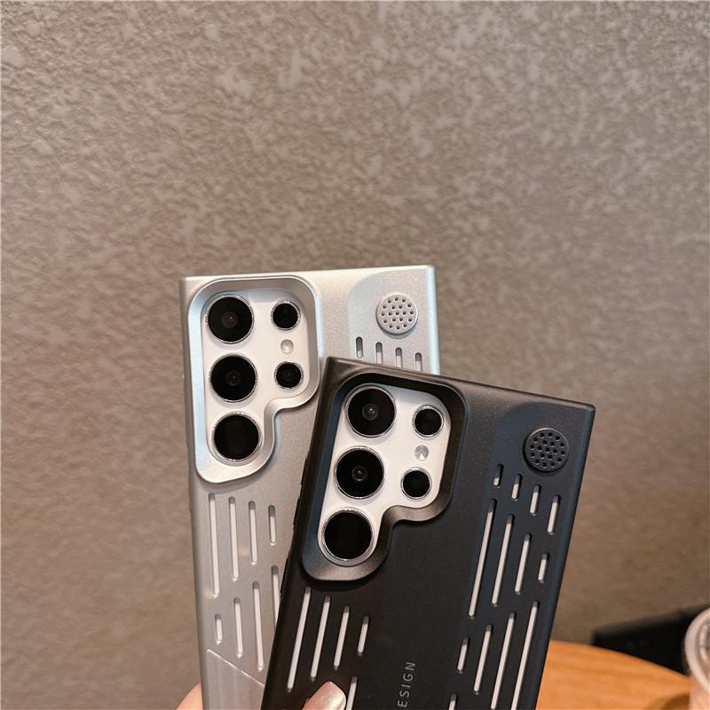 Pro Samsung Galaxy S24 S23 Ultra Aromaterapeutické Odvod Tepla Prodyšné Chladicí Pouzdro Proti Otiskům Prstů Zadní Kryt Shell