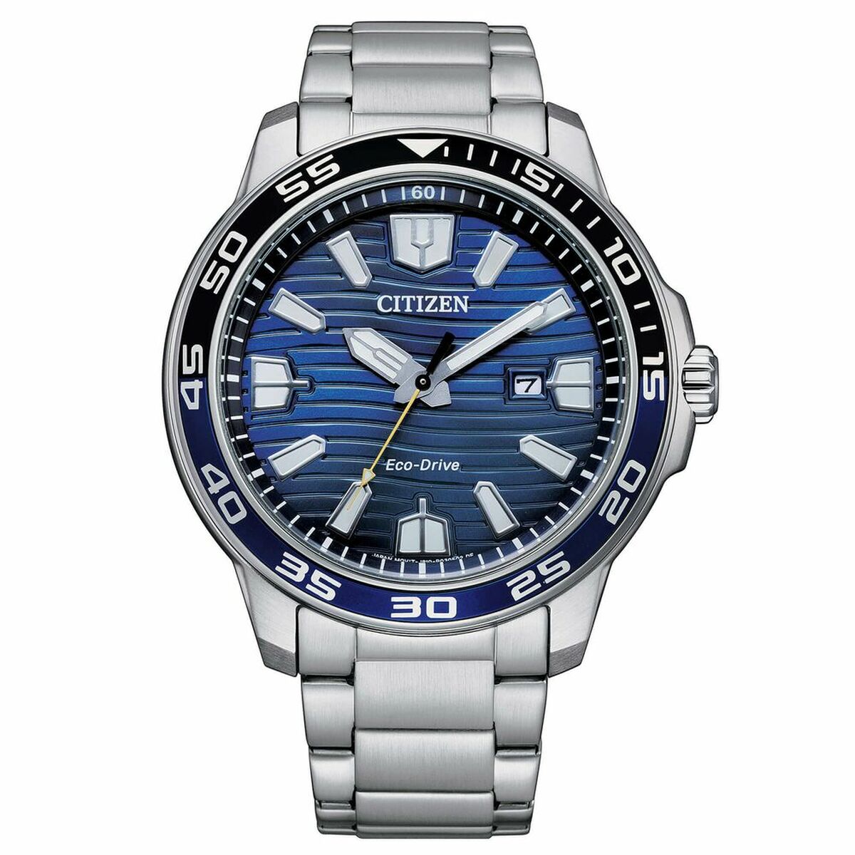 

Citizen Мужские Часы AW1525-81L Серебристые Синие