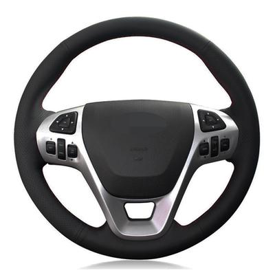 Bil Rattkåpa Svart Konstläder För Ford Explorer 2011-2019 Taurus 2013-2019 Edge 2011-2014 Flex