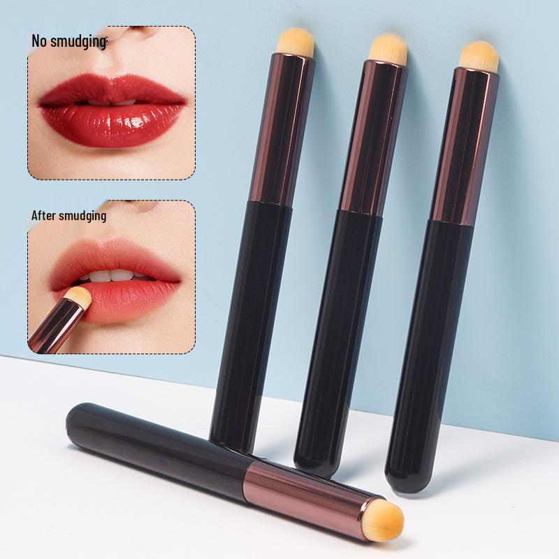 Professional Portable Lip Makeup Brush – Lipstick, Lip Gloss, Lip Liner, and Concealer Tool.