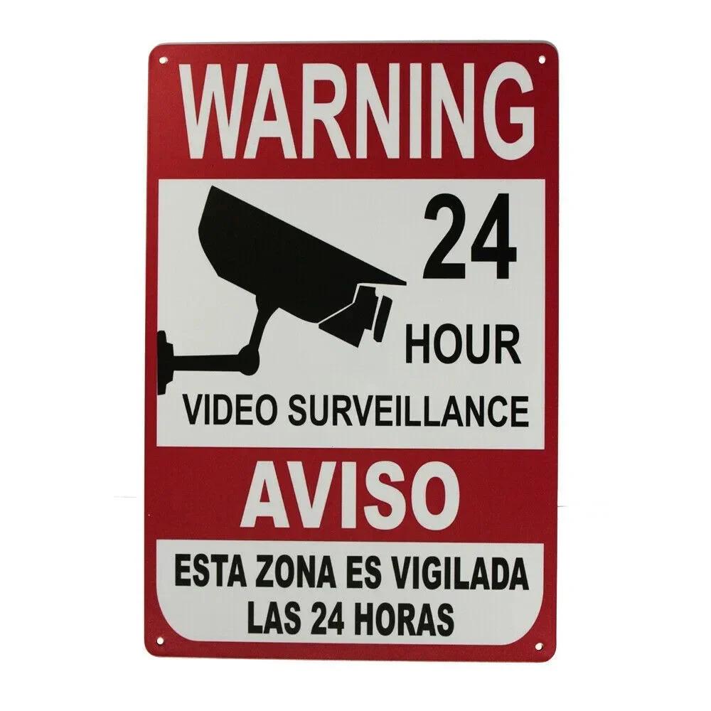 Exclusive Vintage 3D “Beware” Metal Sign - Premium Quality Metal with Eye - Catching 3D Design, Ideal Wall