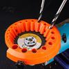 Drill Bit Maintenance Guide Sharpener Attachment, Adjustable Grinding Fixture Jig, Revive Workstation Accessory Dull Bits Sharpening And Restoration