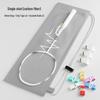 WEZHO 4U Kolfiber Badmintonracket Set