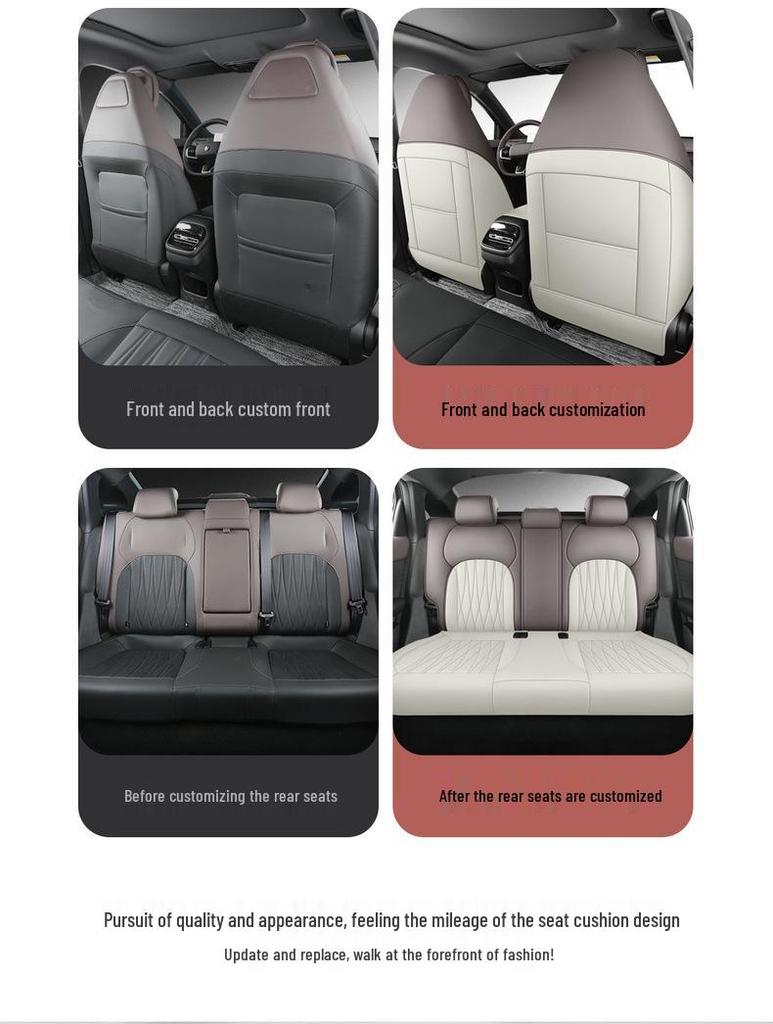 2026 Changan Qiyuan A05 Leather Seat Covers: Full-Coverage, Breathable Cushion