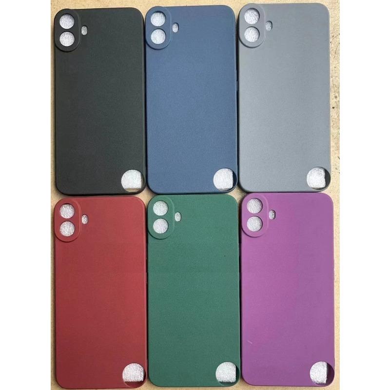 For Nothing CMF Phone 1 Case Sand Matte Soft Shockproof All-round Camera Protect Cover Nothing Phone 2A 1 Shell Fundas