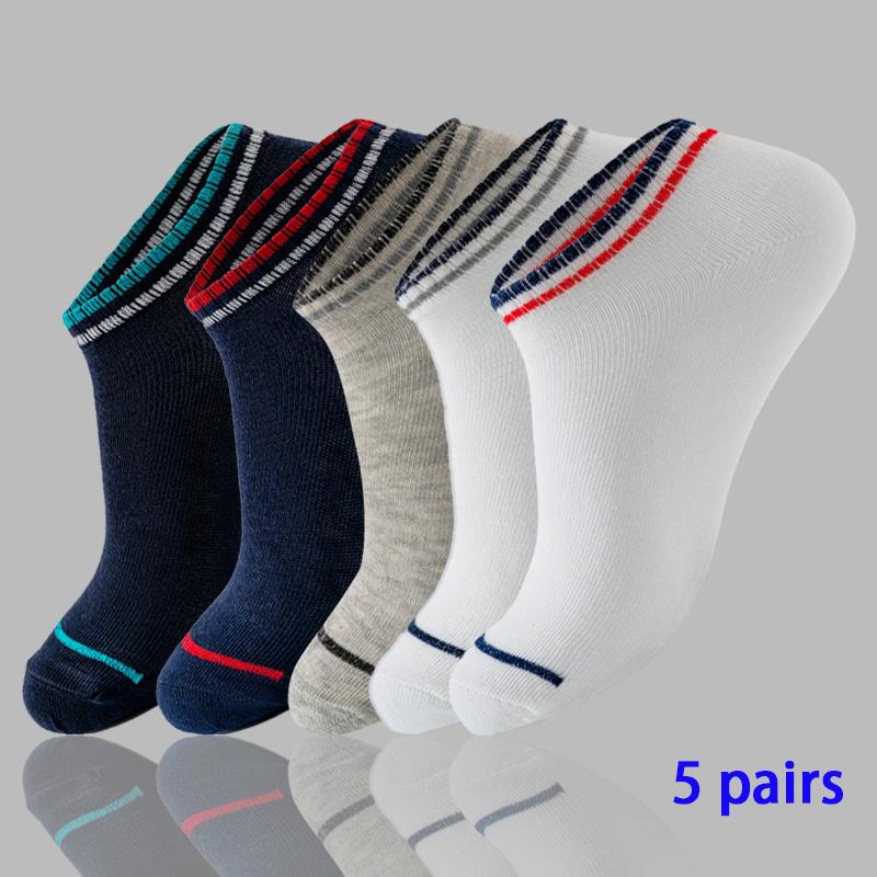 3/5/8 Pairs Women/Men Boat Socks Invisible Low Cut Silicone Non-slip Summer No-show Ankle Socks Solid Color Casual Breathable