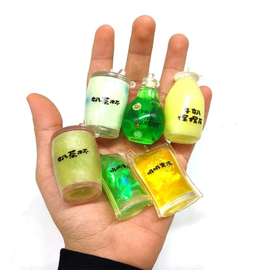 Ściśnij Zabawka Fidget Miękka TPR Kubek Herbaty Mlecznej Zabawki do Ściskania Zabawka Redukująca Stres Dzieci Dorośli Antystresowa Zabawka Sensoryczna Upominek na Przyjęcie