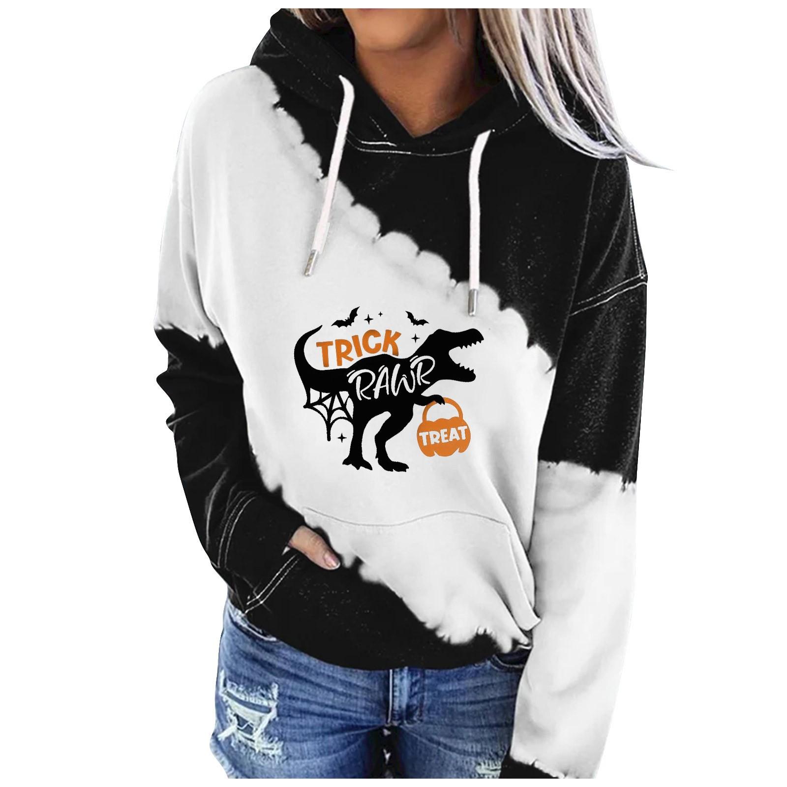 

Женская одежда, осенне-зимний Хэллоуин, круглый вырез, длинный рукав, большой свободный плюшевый утолщенный свитер, топ XXL чёрный