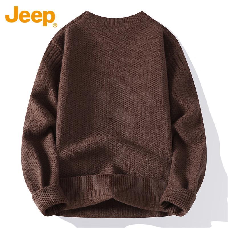 JEEP Men's Autumn/Winter Crew Neck Knit Sweater