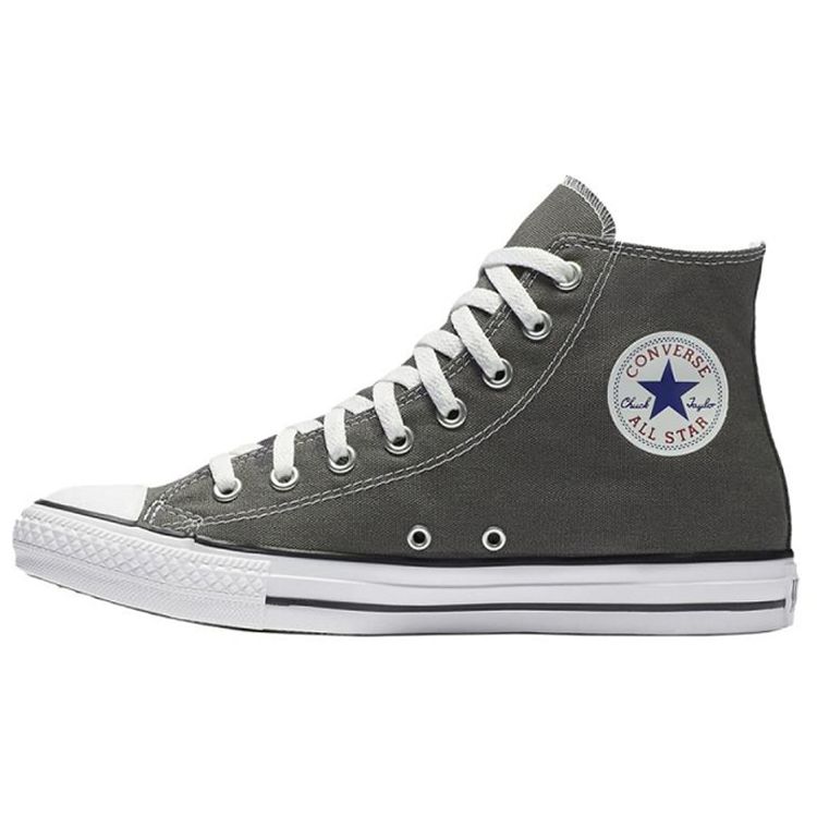 

Кроссовки унисекс Converse Chuck Taylor All Star Hi Charcoal Серые 1J793