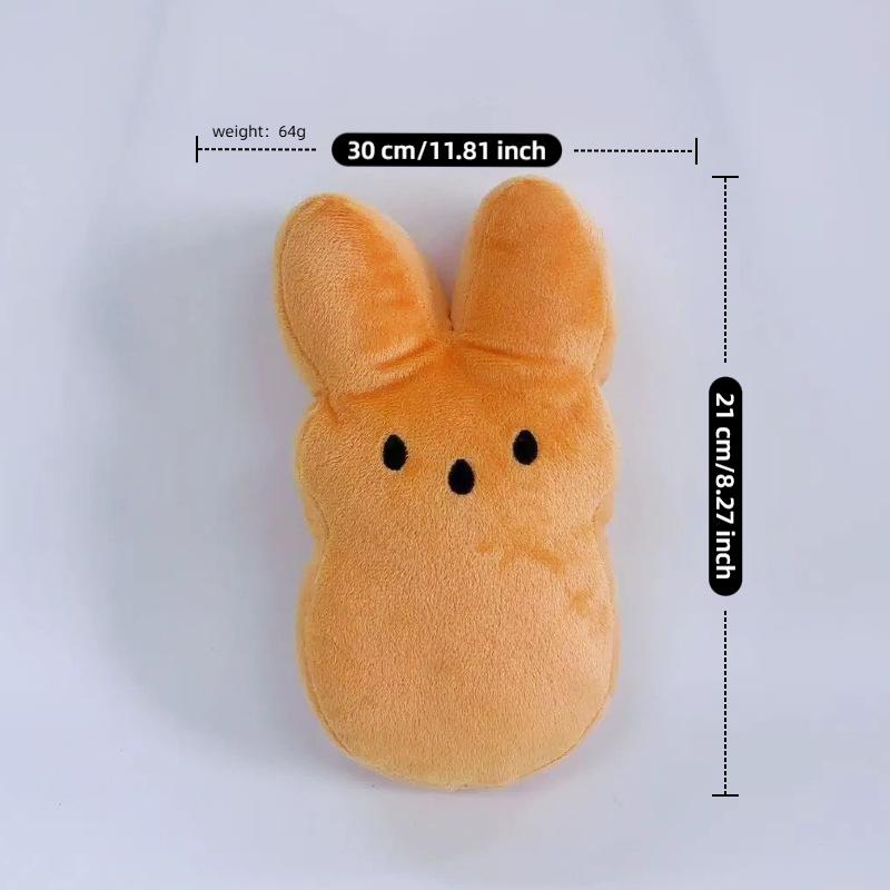 6 Color Peeps Plush Bunny Rabbit Peeps Easter Perfect Toys Goodie Bag Fillers Carnival Prizes Assortment Easter Egg Party Decoratio