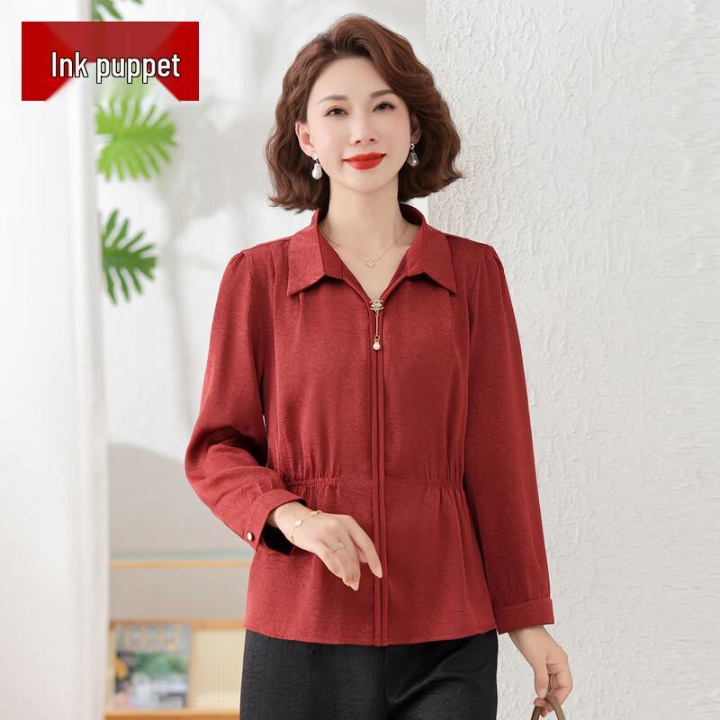 

Elegant Long Sleeve Casual Blouse for Women 5XL