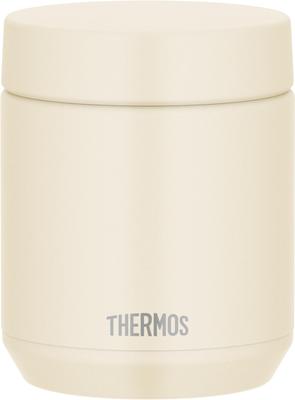 Thermos Vacuum Insulated Soup Jar 300ml Ivory All partsKeeps Warm and Cool Round Mouth Design That Is Gentle On the Mouth Standard Model JED-300 IV
