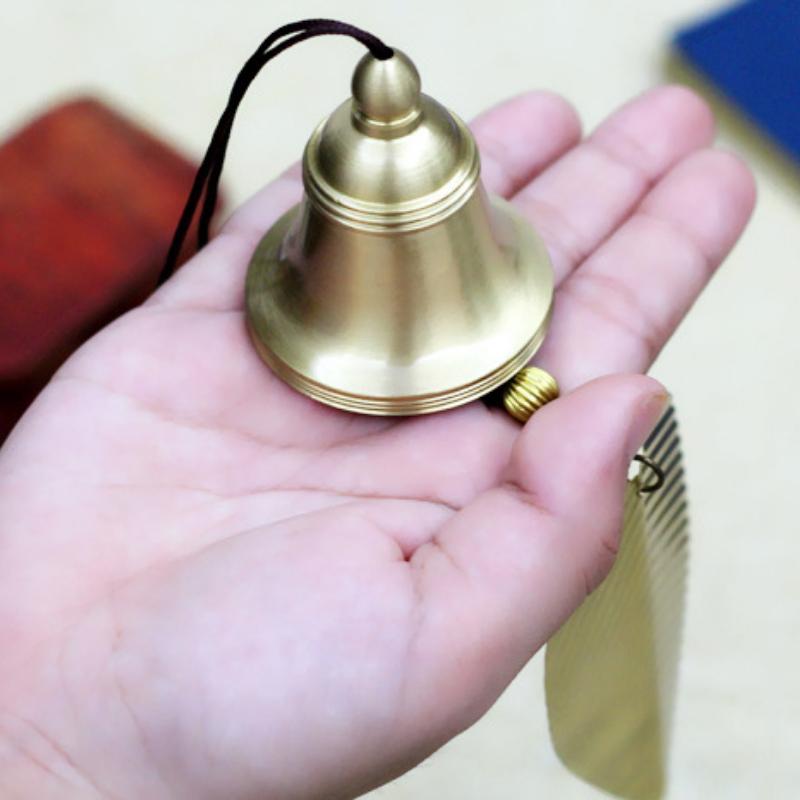 Copper Wind Chime Pendant Creative Home Accessories Decoration Modern Handmade Creative Wind Chimes Minimalist Crafts Metal Bell