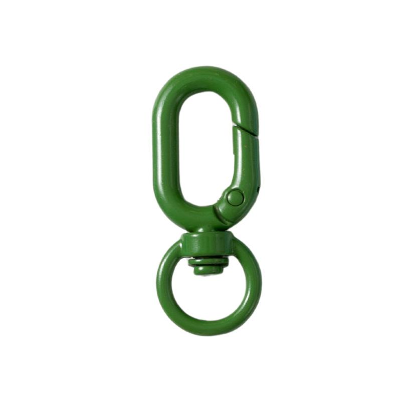 5pcs Colorful Metal Lobster Claw Clasps Swivel Lanyards Trigger Strap with Key Ring DIY Accessories for Bag Key Chains Connector