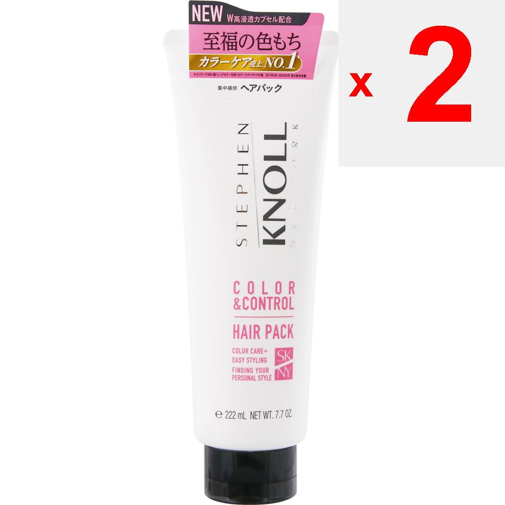Kose Steven Knoll Color Control Hair Pack W 220g Shampoo/conditioner (premium) Apply a Small Amount To the Entire Length of Hair and Leave On for 2-3