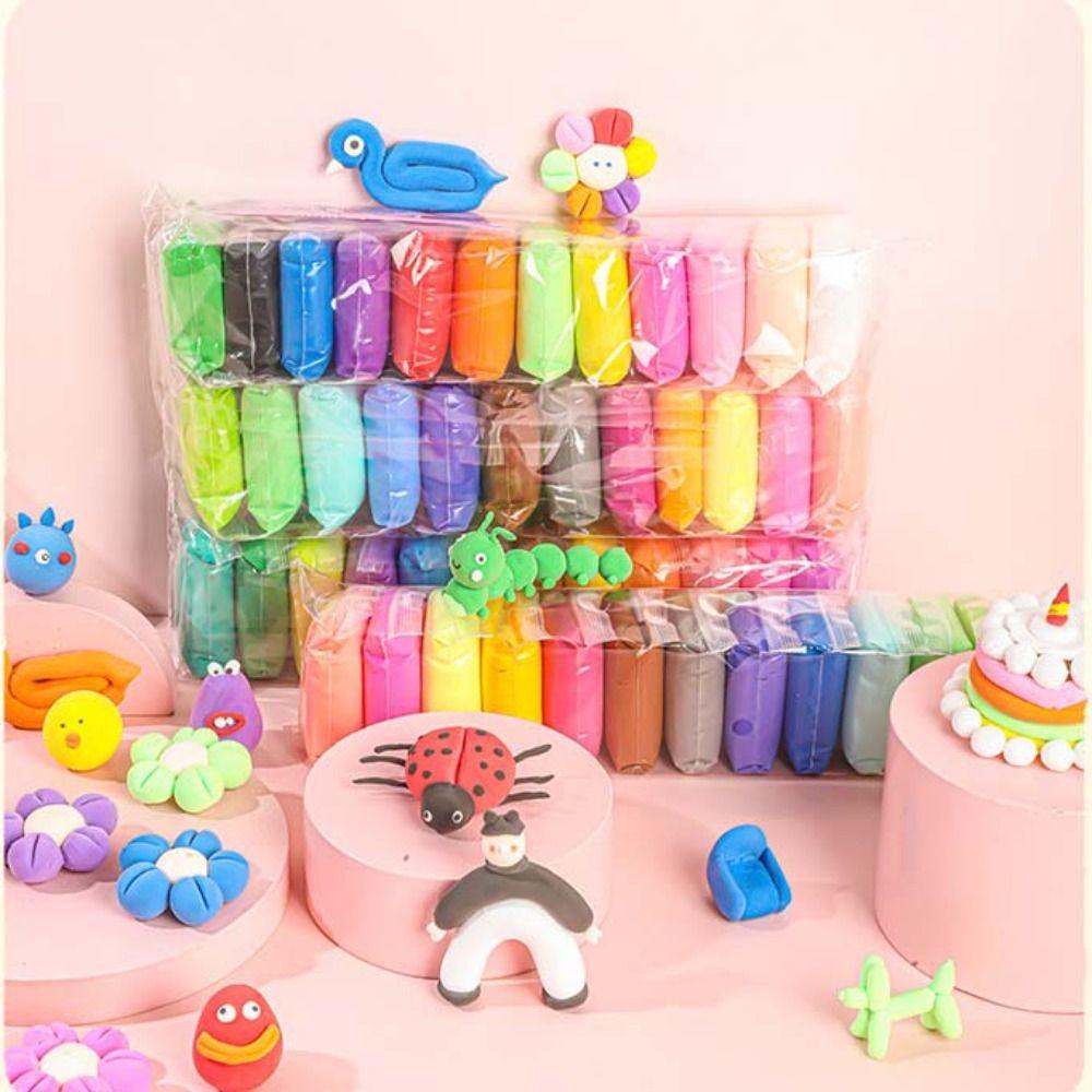 Pomůcky pro sliz Polymerová lehká hlína Měkká plastelína Hračka Playdough Hračka Slimes Ultralehká hlína