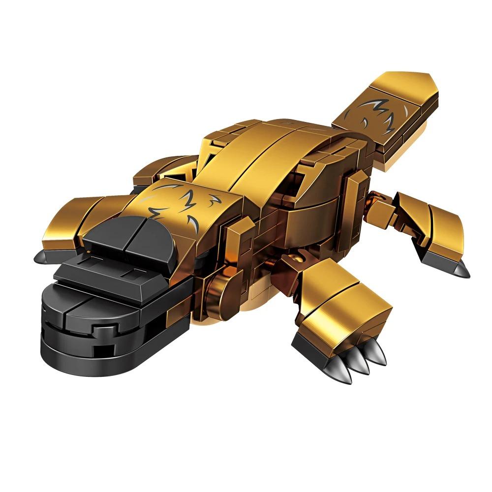 Zvířecí figurky Liška Klokan Žirafa Figurka Model Stavebnice Hračky Pro Děti Divoká Zvířata Dětské Dárky