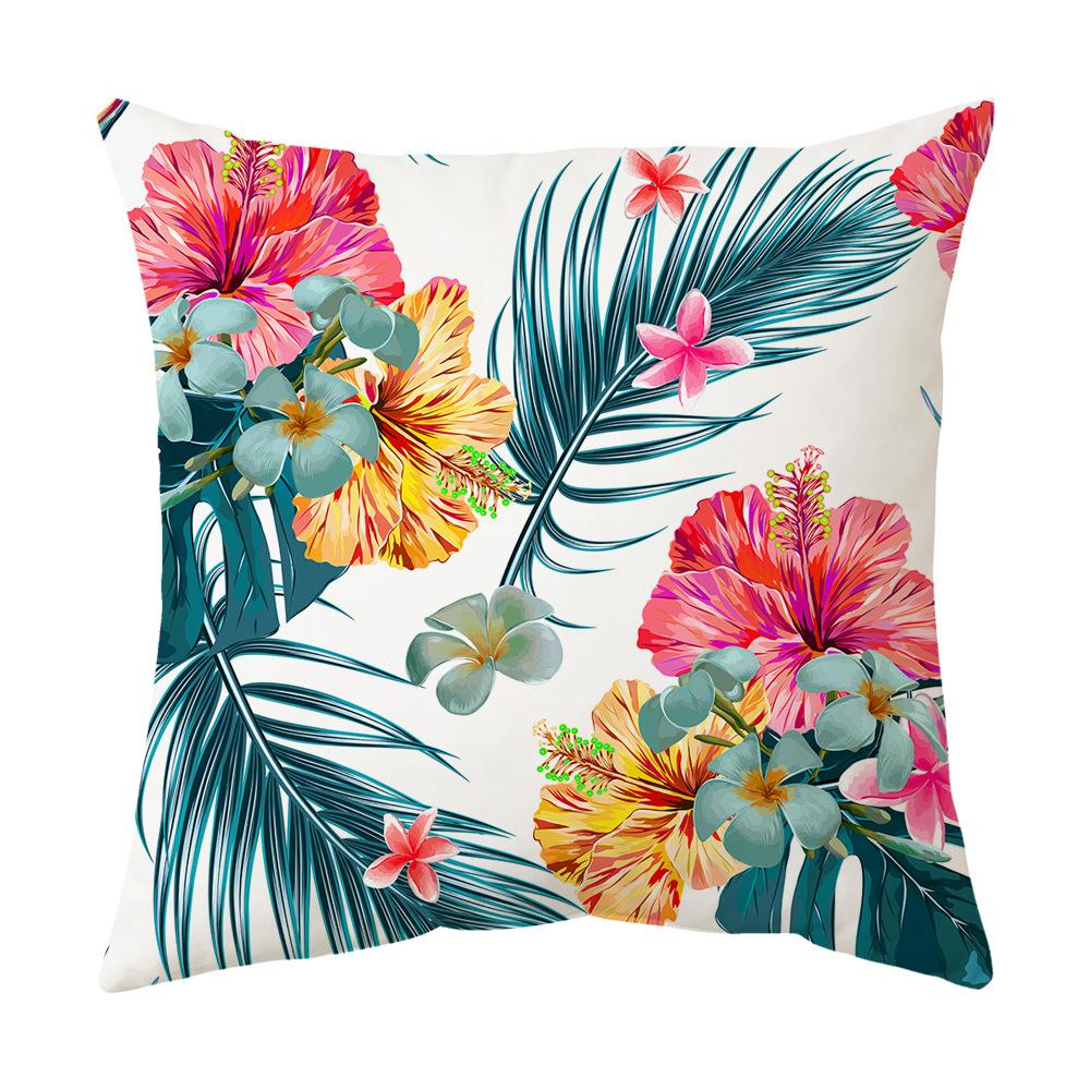 Neue Tropische Pflanze Grüne Blätter Regenwald Kissenbezug Kissen Kissenbezug Digitaldruck