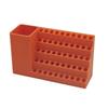 50 Holes Screwdriver Bit Storage Tool Wall-mounted Screwdriver Head Storage Toolbox Hexagonal Screwdriver Storage Rack