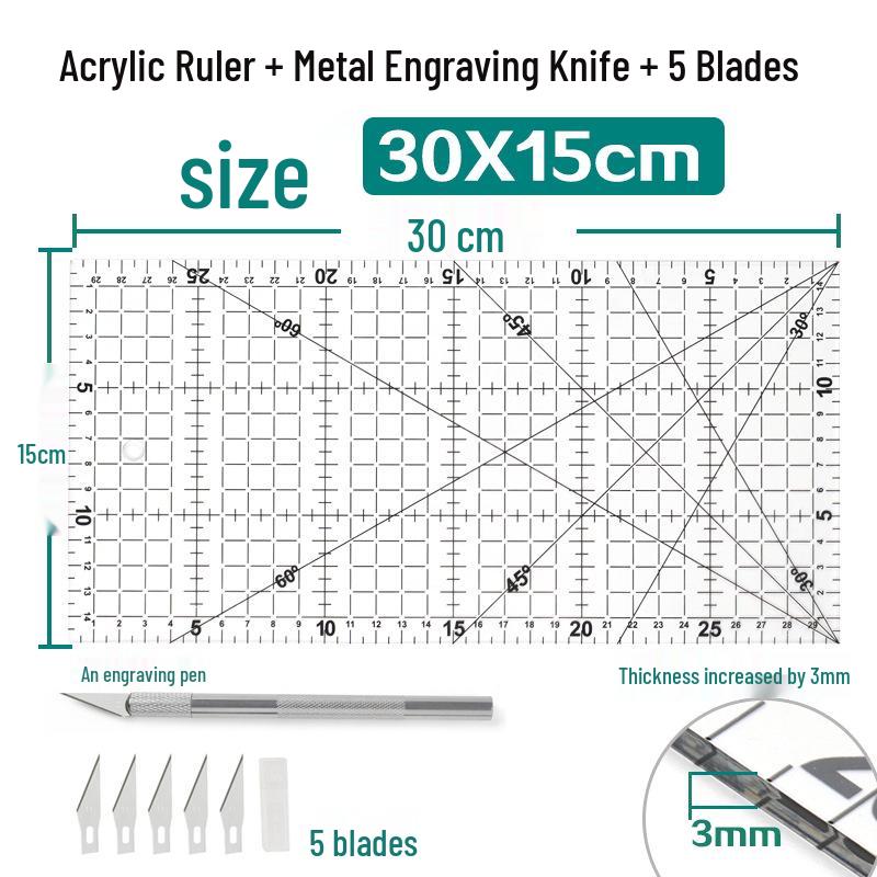Cut-Resistant Art Knife Paper Cutting Mat - Handmade In A1, A3, A4, A5 Sizes for Engraving