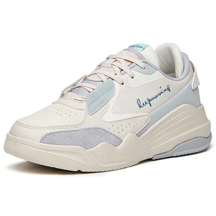 Anta Life Collection Slip Resistant Slip Resistant Low top Skateboard Shoes Women's Gray 122148092R-1