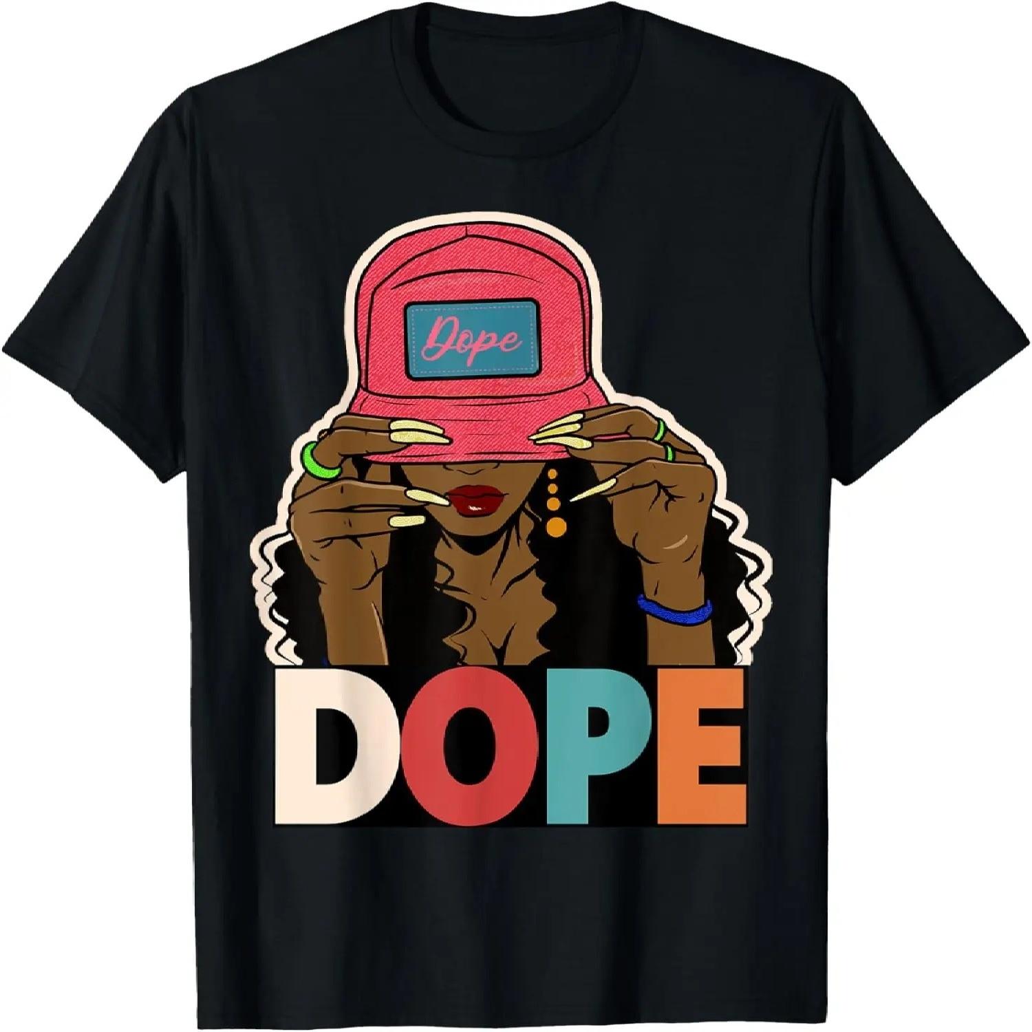 Unapologetically Dope Black Afro Black History Juneteenth T-Shirt S