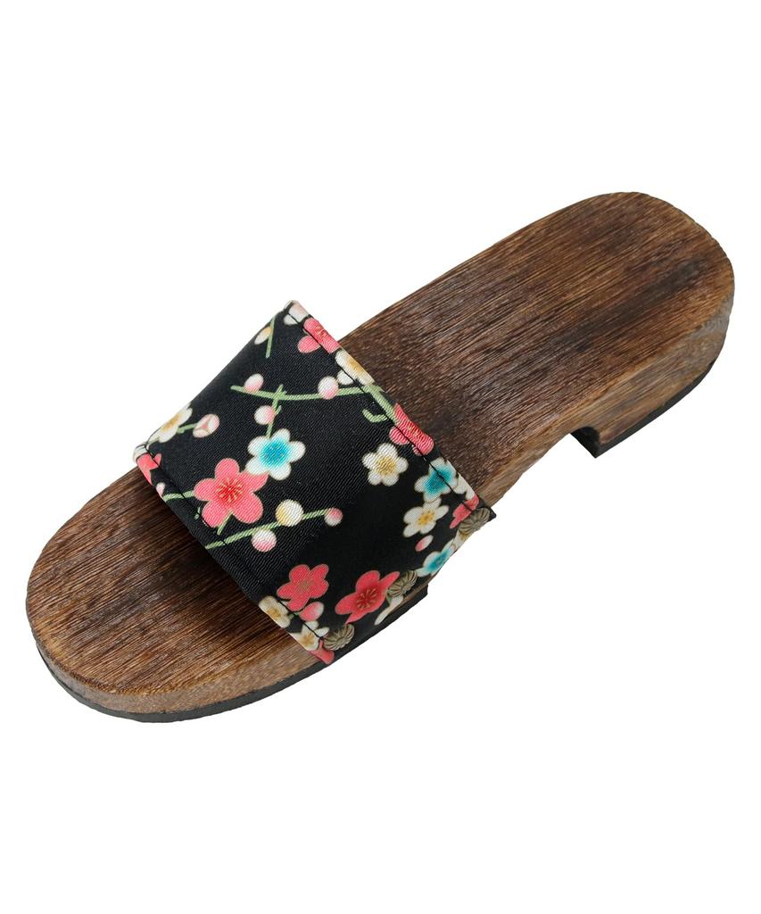 Japonské opálené [KYOETSU] [Kyoetsu] sandály, Geta, Vzor, Paulovnie, Dámské (17, měření_24_bodů_5_centimetrů)