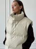 Women Autumn Winter Vests Stand Collar Loose Warm Vest Cotton-padded Coat Casual Women's Jackets Outerwears
