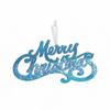 Glitter Christmas Merry Letter Sign Dazzling Xmas Tree Hanging Ornament  Wreath