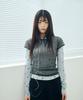 Mihebeu Star Layered Long Sleeve Set Sky Blue Gray