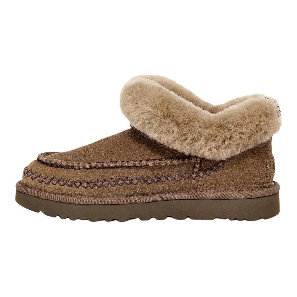 UGG Thermal Ankle Length Snow Boots Women's Walnut Sneakers 1158224-HCK