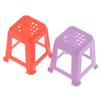 1/12 Scale Dollhouse Miniature Plastic Stools Chairs Pretend Play Furniture Toys