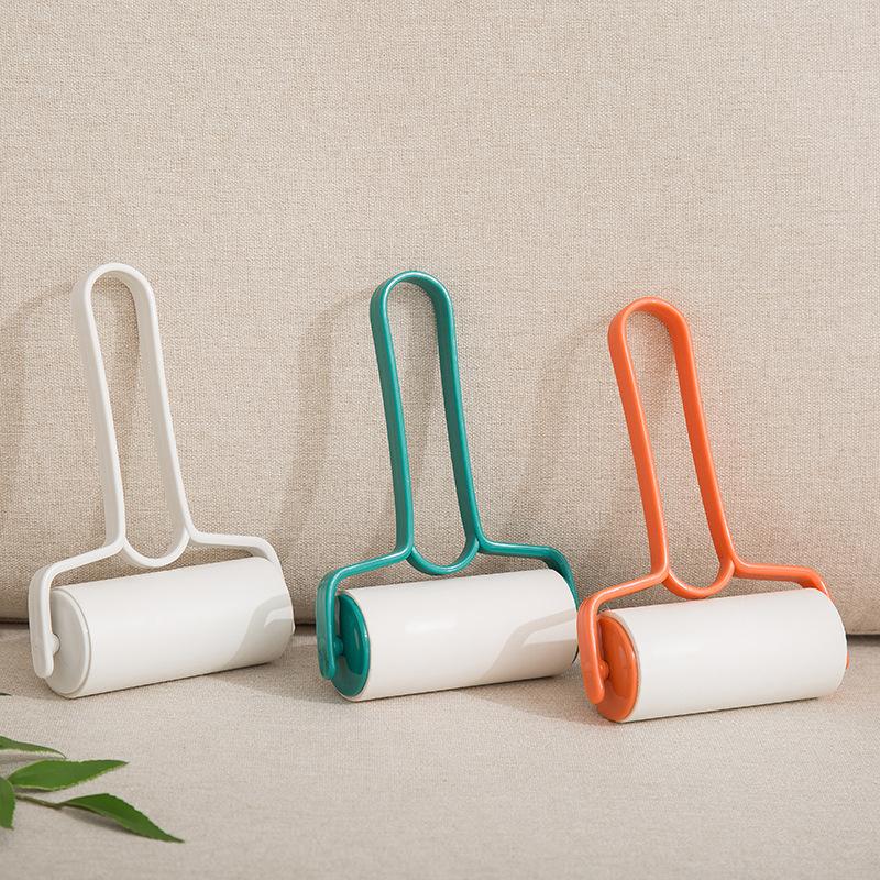 Home Clothes Sticky Roller Brush Sticky Hair Roller Pet Hair Roll Paper Sticker