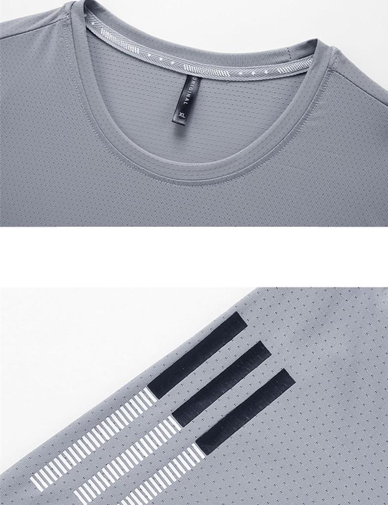 Butrends Shirt and Shorts Sportswear for Training and Relaxed Stylish Summer Size 2XL Men's Cool-to-the-Touch Short-Sleeve Set, Running,