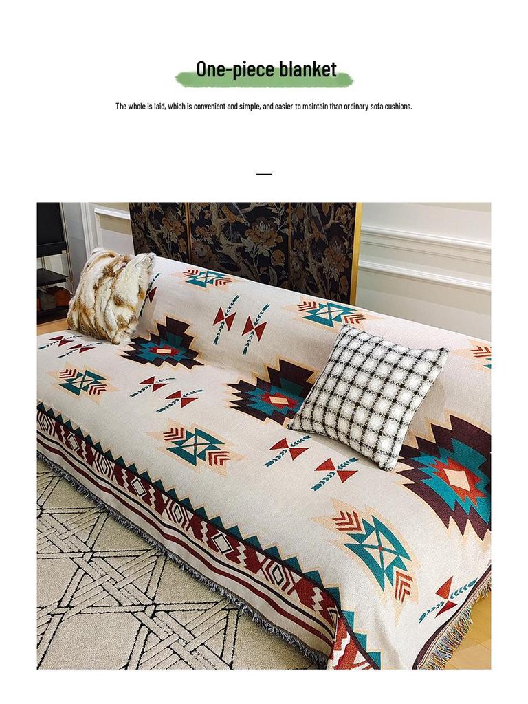 American Graffiti Sofa Towel: Stylish, Moisture-Proof Picnic Mat, Living Room Rug, Camping Blanket & Sofa Cushion Cover.