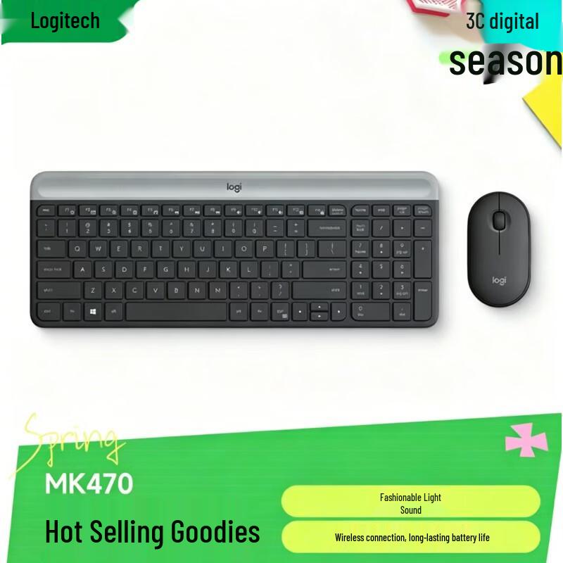 

Logitech MK470 Wireless Keyboard and Mouse Combo