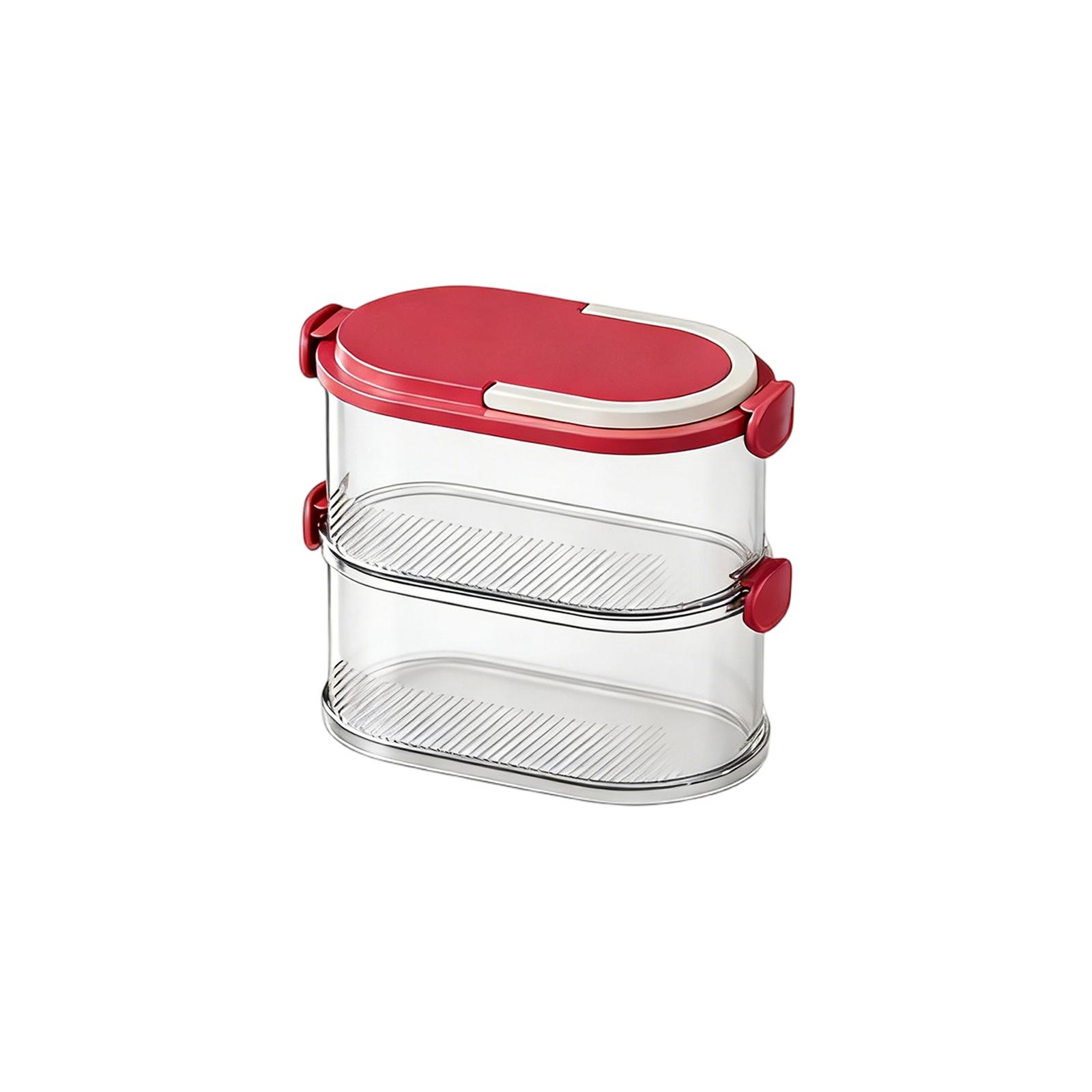 Multi Layer Sealed Organizer, Stackable Storage Box, Multi-Layer Sealed Food Organizer, Travel Containers And Camping Kit