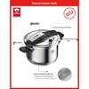 KOBACH 5.5L 304 Stainless Steel Pressure Cooker